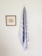 Load image into Gallery viewer, Flawless Classic Turkish Beach Towel hanging