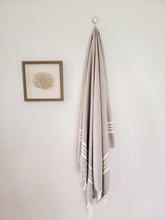 Load image into Gallery viewer, Nautical Stripe - Bath & Beach Towel