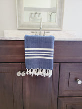 Load image into Gallery viewer, Nautical Stripe - Hand Towel