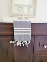 Load image into Gallery viewer, Nautical Stripe - Hand Towel
