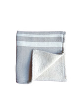 Load image into Gallery viewer, Nautical Stripe Face Towel