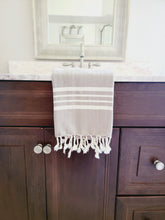 Load image into Gallery viewer, Nautical Stripe - Hand Towel
