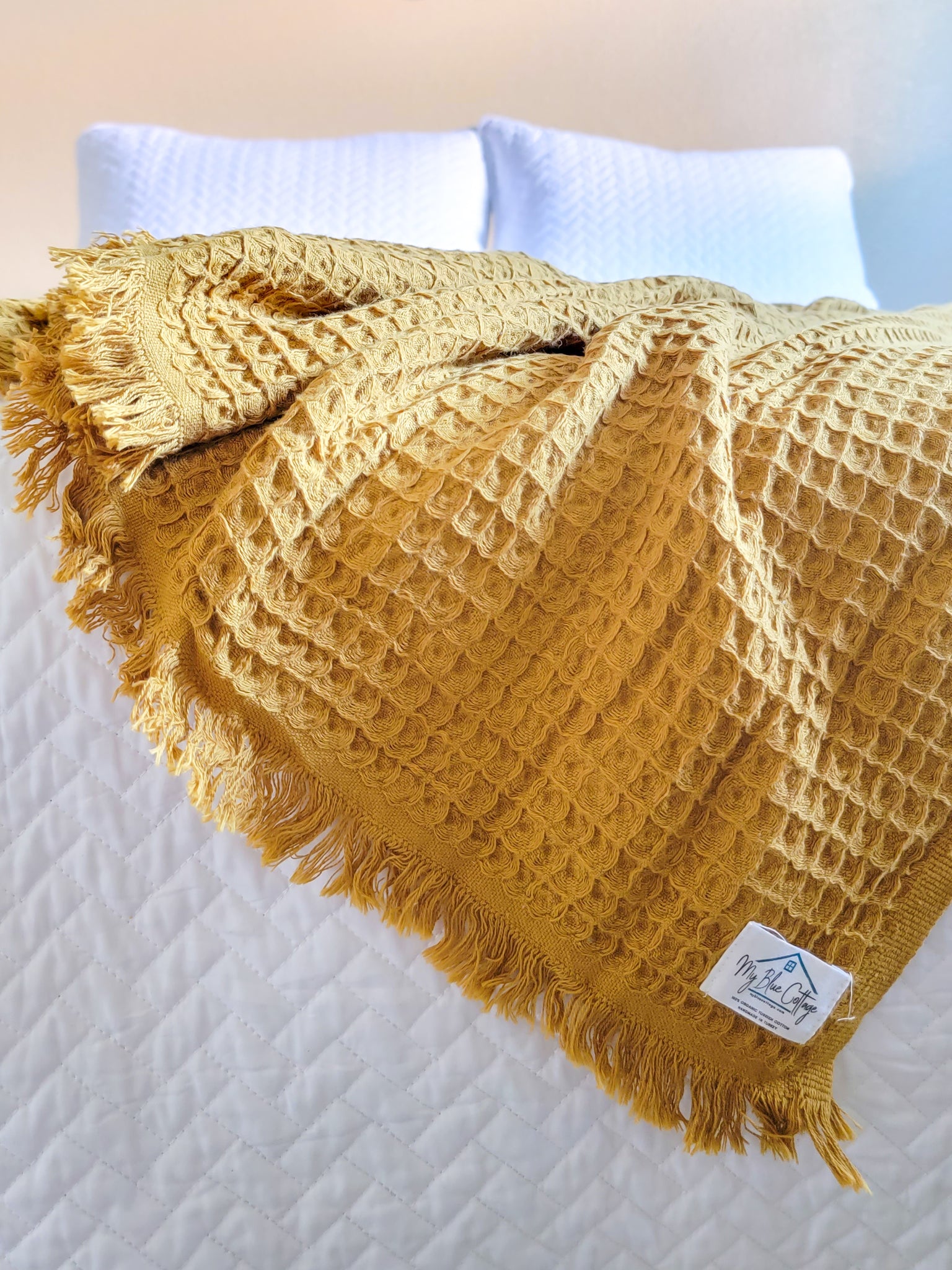 My pillow on sale waffle blanket